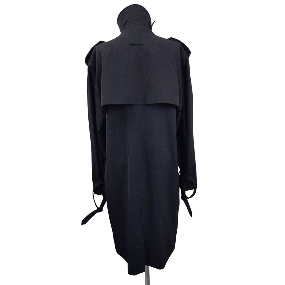Jean Paul Gaultier Archival Wool Blend Trench Coat Winter 1986 1987 Reedition - Picture 4 of 16